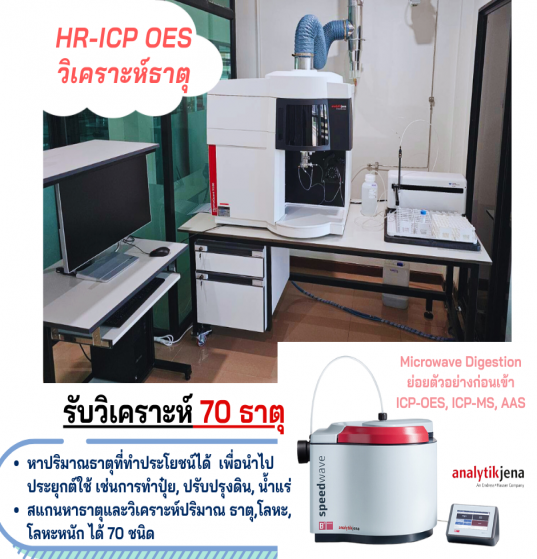 HR-ICP OES วิเคราะห์ธาตุด้วยเทคนิค High-resolution